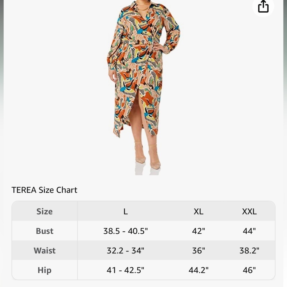 TEREA Women's Raina Draped Crossover Maxi Dress Sz XL - Picture 9 of 10